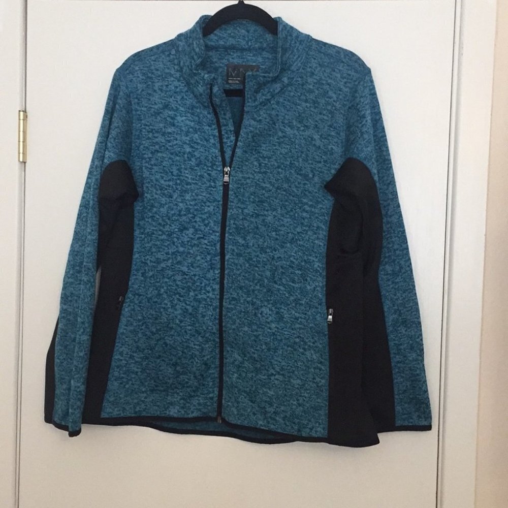 XL Marc New York Zip Up Sweater B05